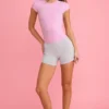 Mini-short Soft Active gris Mini-short Soft Active gris