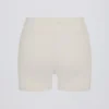 Mini-short Soft Active à poche et taille en V, couleur crème Mini-short Soft Active à poche et taille en V, couleur crème