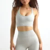 Mini-short taille haute Define Luxe en gris Mini-short taille haute Define Luxe en gris