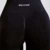Mini-short taille haute Define Luxe en noir Mini-short taille haute Define Luxe en noir