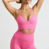 Mini-short taille haute Define Luxe rose vif Mini-short taille haute Define Luxe rose vif