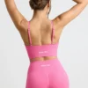 Mini-short taille haute Define Luxe rose vif Mini-short taille haute Define Luxe rose vif