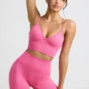Mini-short taille haute Define Luxe rose vif Mini-short taille haute Define Luxe rose vif