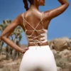 Mini-short taille haute FlexiRib ivoire Mini-short taille haute FlexiRib ivoire