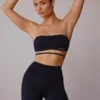 Mini-short taille haute noir Mini-short taille haute noir