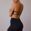 Mini-short taille haute noir Mini-short taille haute noir