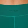 Mini-short à taille torsadée avec poches, couleur bleu sarcelle