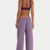 Pantalon de jogging ample à taille mi-haute en jersey brossé, couleur Dusk Pantalon de jogging ample à taille mi-haute en jersey brossé, couleur Dusk