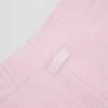 Pantalon de jogging en maille à taille mi-haute et jambes larges, rose pâle Pantalon de jogging en maille à taille mi-haute et jambes larges, rose pâle