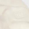 Pantalon de jogging à jambes larges en maille côtelée, couleur ivoire