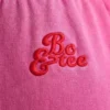 Pantalon de jogging oversize en jersey brossé rose vif Pantalon de jogging oversize en jersey brossé rose vif