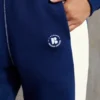 Pantalon de survêtement à jambes larges bleu marine Pantalon de survêtement à jambes larges bleu marine