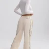 Pantalon de survêtement large et déperlant, motif marbré
