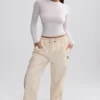 Pantalon de survêtement large et déperlant, motif marbré