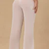 Pantalon large à nouer sur le devant Hydra, blanc