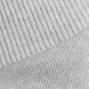 Pantalon évasé à revers en maille épaisse, gris chiné Pantalon évasé à revers en maille épaisse, gris chiné