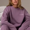 Pull à col rond oversize couleur Dusk Pull à col rond oversize couleur Dusk