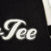 Pull court en maille avec logo, noir Pull court en maille avec logo, noir