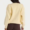 Pull oversize en maille côtelée, couleur citron Pull oversize en maille côtelée, couleur citron