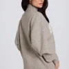 Pull oversize en maille douce, couleur beige Pull oversize en maille douce, couleur beige