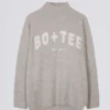 Pull oversize en maille douce, couleur beige Pull oversize en maille douce, couleur beige