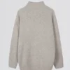 Pull oversize en maille douce, couleur beige Pull oversize en maille douce, couleur beige