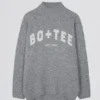 Pull oversize en maille douce, gris Pull oversize en maille douce, gris