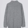 Pull oversize en maille douce, gris Pull oversize en maille douce, gris