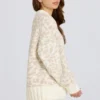 Pull oversize en maille jacquard, couleur Ice Pull oversize en maille jacquard, couleur Ice