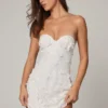 Robe A-line à bandeau ornée Edita en blanc Robe A-line à bandeau ornée Edita en blanc