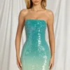 Robe bandeau Alessi en bleu dégradé Robe bandeau Alessi en bleu dégradé