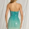 Robe bandeau Alessi en bleu dégradé Robe bandeau Alessi en bleu dégradé