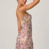 Robe convertible à lacets Galia ornée, rose floral Robe convertible à lacets Galia ornée, rose floral
