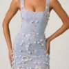 Robe corset à appliqués Briar en bleu ciel Robe corset à appliqués Briar en bleu ciel