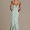 Robe corset ornée Aurelia en vert sauge Robe corset ornée Aurelia en vert sauge
