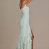 Robe corset ornée Aurelia en vert sauge Robe corset ornée Aurelia en vert sauge