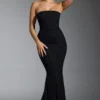Robe corset ornée Florentina en noir Robe corset ornée Florentina en noir