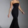 Robe corset ornée Florentina en noir Robe corset ornée Florentina en noir