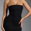 Robe corset ornée Florentina en noir Robe corset ornée Florentina en noir