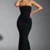 Robe corset ornée Florentina en noir Robe corset ornée Florentina en noir