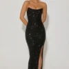 Robe corset ornée Jasella en noir Robe corset ornée Jasella en noir