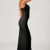 Robe corset à volants et ornements Robina, en noir Robe corset à volants et ornements Robina, en noir