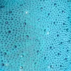 Robe courte asymétrique Zahira ornée, bleu aqua Robe courte asymétrique Zahira ornée, bleu aqua