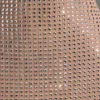 Robe courte dos nu ornée Amolika, couleur miel Robe courte dos nu ornée Amolika, couleur miel