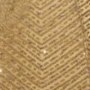 Robe courte dos nu ornée Arlona, couleur or Robe courte dos nu ornée Arlona, couleur or