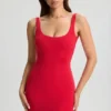 Robe courte Evie à dos nu, rouge cerise Robe courte Evie à dos nu, rouge cerise