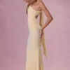 Robe de demoiselle d’honneur Annelise en jersey, couleur jaune beurre Robe de demoiselle d’honneur Annelise en jersey, couleur jaune beurre