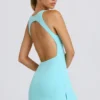 Robe de tennis Soft Active à dos nu, couleur Aqua Robe de tennis Soft Active à dos nu, couleur Aqua