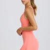 Robe de tennis Soft Active à dos nu, couleur corail Robe de tennis Soft Active à dos nu, couleur corail