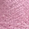 Robe longue à col bénitier et ornements Constance en rose Robe longue à col bénitier et ornements Constance en rose